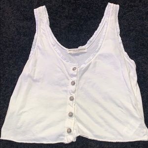 urban outfitters cropped tank top